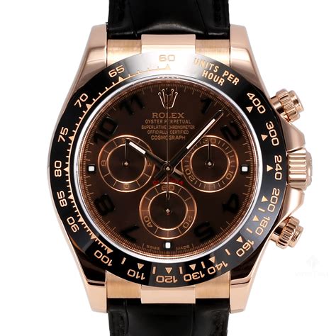 black an d rose gold engraved rolex|Rolex chocolate brown strap.